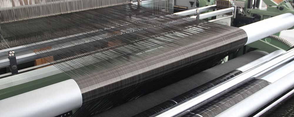 machines for process unidirectional carbon fiber fabric