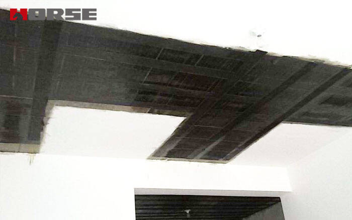 Rehabilitation of a hotel using carbon fiber reinforced polymer(CFRP) Rehabilitation of a hotel using carbon fiber reinforced polymer(CFRP)