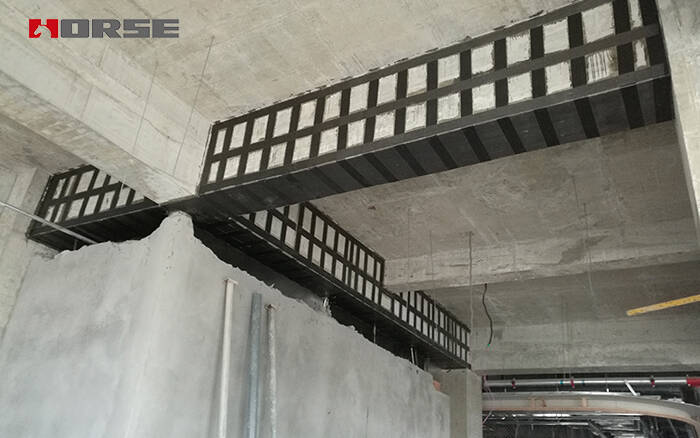 CFRP reinforced structure 