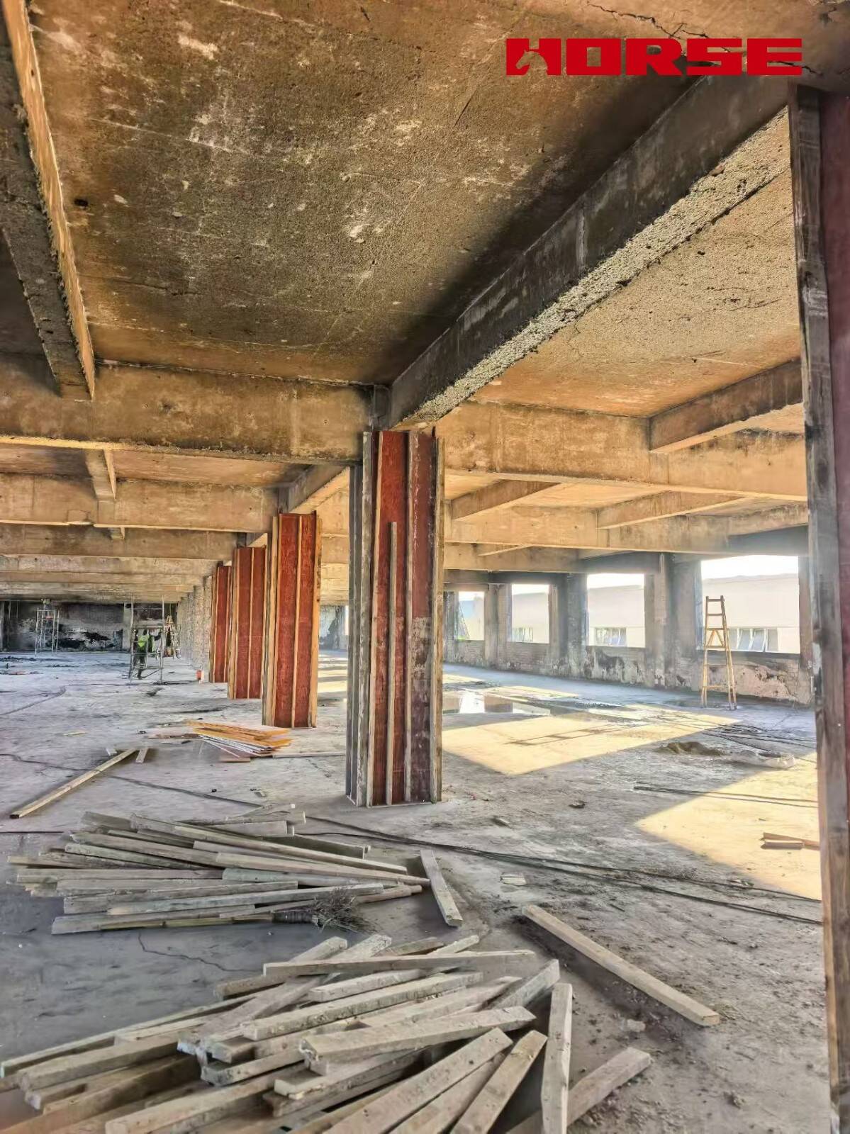 Repair and Reinforcement of Industrial Factory Structures Damaged By Fire