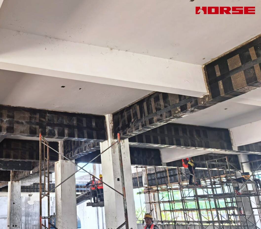 Carbon Fiber Structural Reinforcement for Resort Buildings