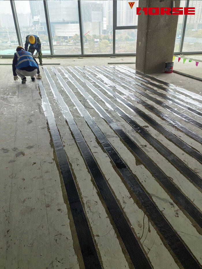CFRP Fabric Strengthening for R&D Office Floor