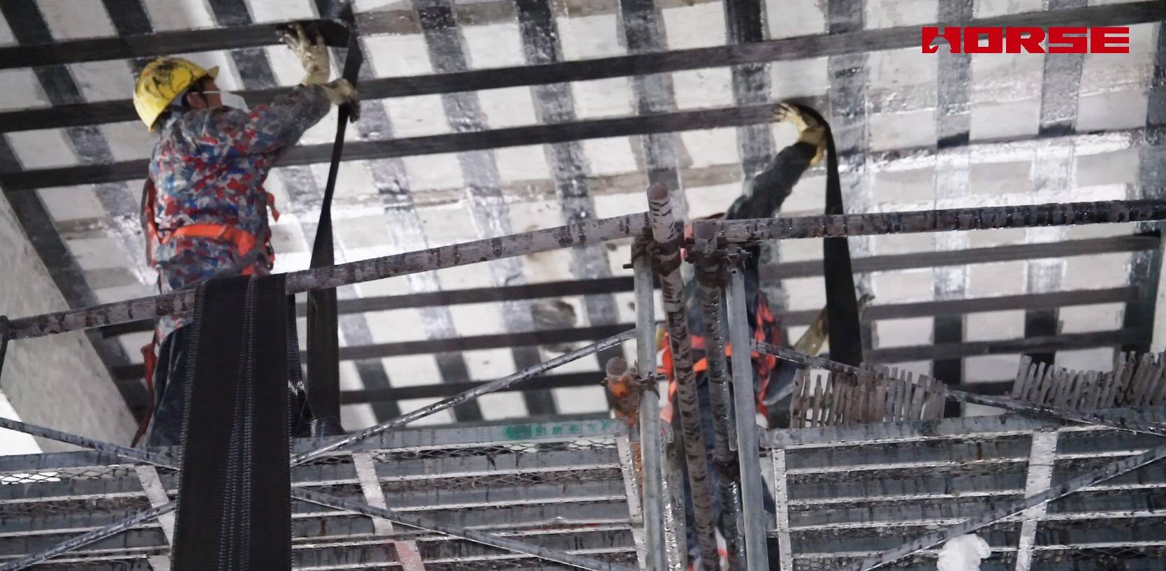 Post-Fire Structural Restoration with CFRP Reinforcement