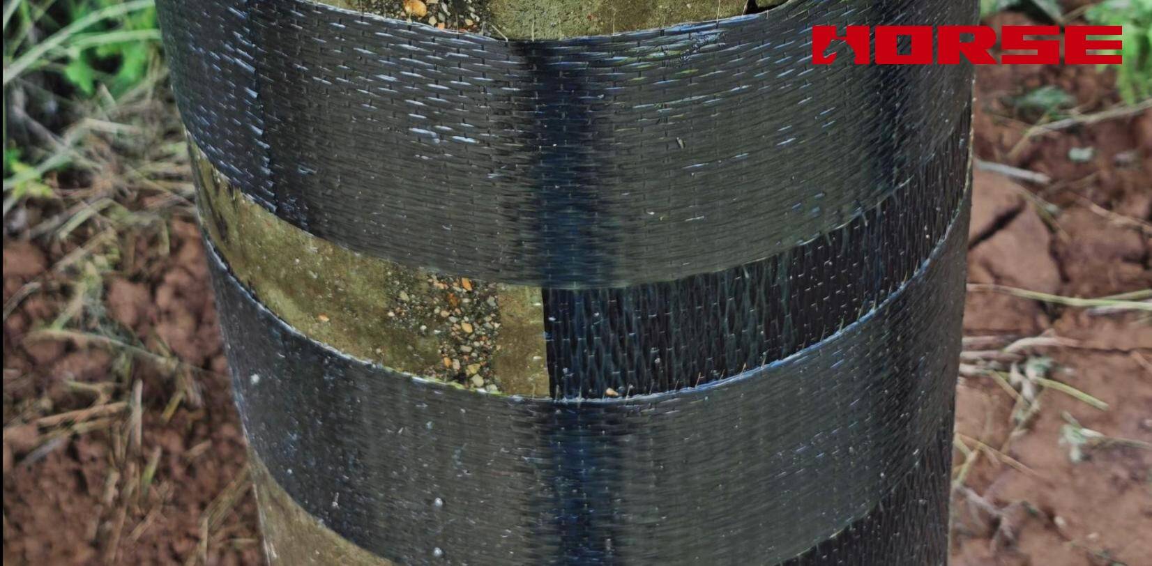 Carbon Fiber Strengthen Photovoltaic Reinforced Concrete Pier