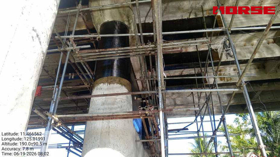 Carbon Fiber Strengthening Bridge Pier and Girder 