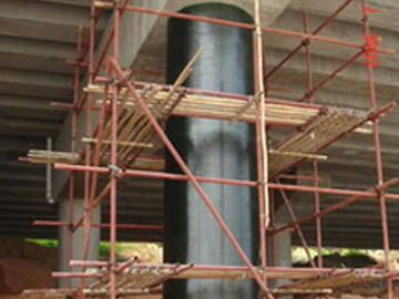 Carbon Fiber Structural Strengthening of Bridge Pier