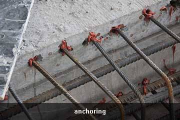 chemical anchoring