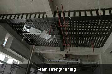 carbon wrapping beams
